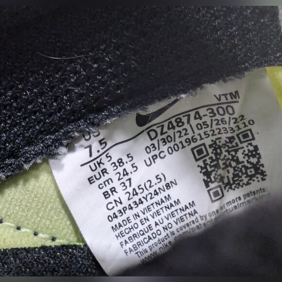 Nike Women's Air Max Pre-Day Light Liquid Lime athletic sneaker shoe running 7.5 - Picture 3 of 8